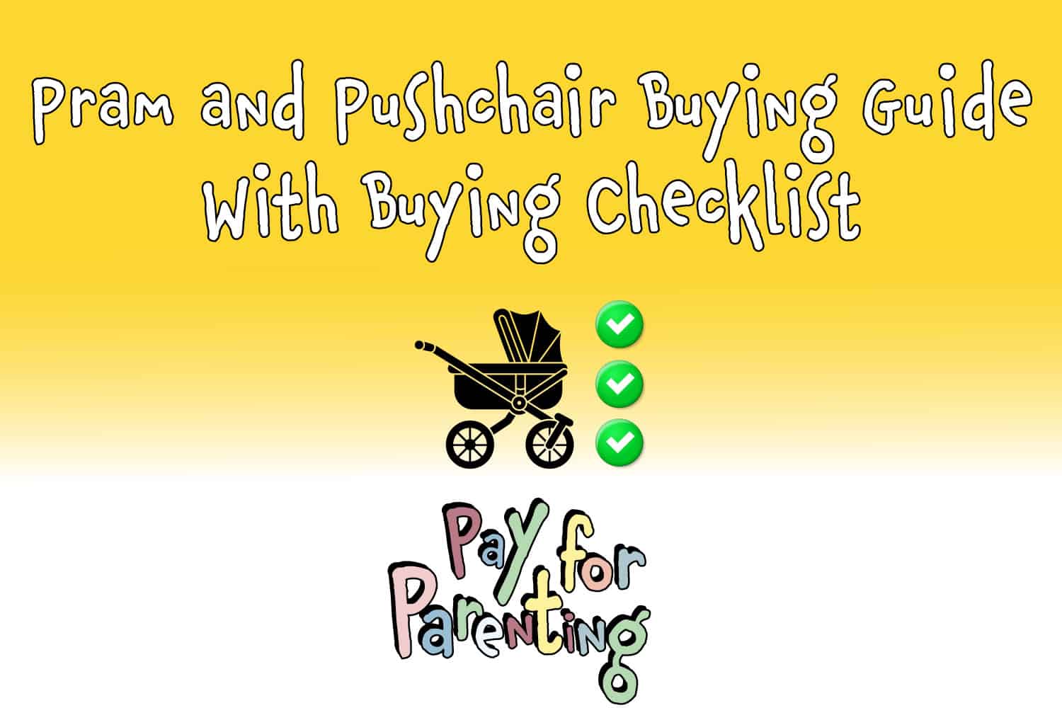 when to buy a pram